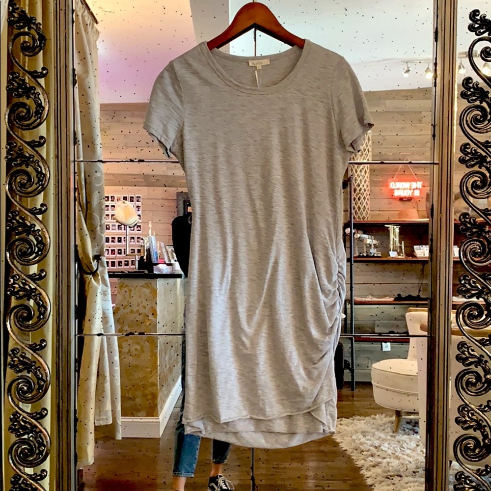 La Miel Grey T Shirt Dress NWT
